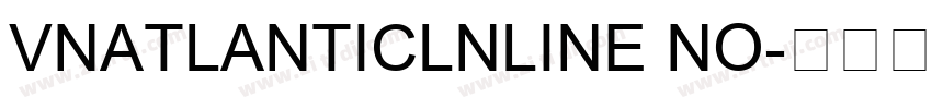 VNAtlanticlnline No字体转换